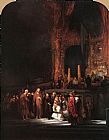 Rembrandt Christ and the Woman Taken in Adultery